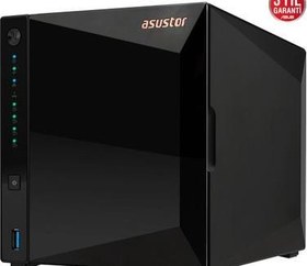 Resim Asustor As3304T 4 Bay Nas(4X22Tb Desteği), 2Gb Ddr4, 2.5Gbe X1 Depolama Ünitesi 
