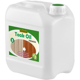 Resim Gardinarium TEAK OIL \u002F PREMIUM (Solventsiz Natürel Tik Yağı) 5 lt 