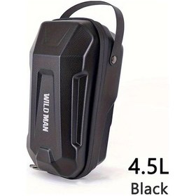 Resim Motion003 Kilitli Hizli Cikarilabilir Bisiklet Direksiyon Cantasi Siyah 4 5l Buyuk Kapasiteli Sert Kabuk Dayanikli Polyester Bisiklet Aksesuarlari Siyah 