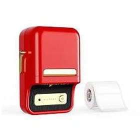 Resim NIIMBOT B21S Red Termal Taşınabilir Bluetooth Etiket Yazıcısı 