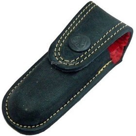 Resim Hakiki Deri Çakı Kılıfı No:1 - 11 Cm, Kemerlikli Pop Çok Renkli 