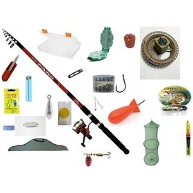 Resim Kıyı Avları İçin Eksiksiz Olta Seti Kaliteli Uygun Fiyat 