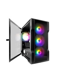Resim 1st Player Trılobıte T3-G 600 W 80+ Raınbow 4x12cm Fan Kasa Siyah 