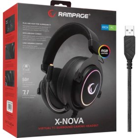Resim Ms Rampage RM-K11 X-Nova Rgb 7.1 Oyuncu Kulaklığı 