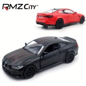 Resim RMZ City 1:36 Ölçekli BMW M4 CSL Spor Araba Modeli için Alaşım - Geri Çekme Eylemi, Manuel İşletme, Kırmızı & Siyah Renklerde Mevcut - Erkek Çocuklar için İdeal Doğum Günü Hediyesi, Araba Oyuncakları 