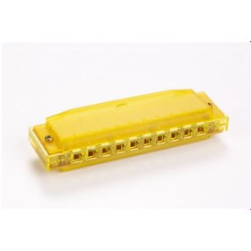 Resim Hohner Translucent Harp Mızıka - Sarı (Do Majör) 