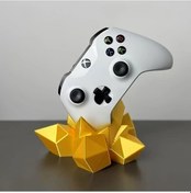 Resim Cloud011 Xbox Ps4 Ps5 Uyumlu 3d Baskılı Kristal Kumanda Standı Sarı 