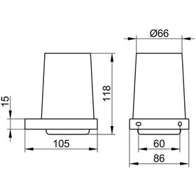 Resim Keuco Aks Edition 11 Diş Firçalık Krom Crystal Keu.11150019 Diğer 