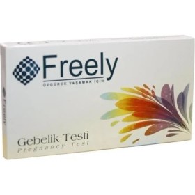Resim Freely Hızlı Hamilelik Testi Kart Tipi Test 