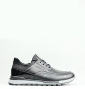 Resim PUNTO 506137 Hakiki Deri Bağcıklı Sneaker Erkek 