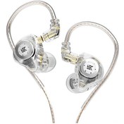 Resim Skycity Kz Edx Pro Beyaz Kulaklık: İki Manyetik Devre Dinamik Ünite, Ergonomik Kulak İçi Tasarım, 0.75mm Altın Kaplı Pin, Bakır Kablolu Diğer 