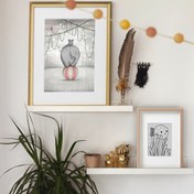 Resim Fil Canvas Poster 