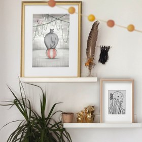 Resim Fil Canvas Poster 