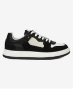 Resim Greyder Kadın Siyah Beyaz Hakiki Deri Sneaker Ayakkabı 4Y2SA33290 