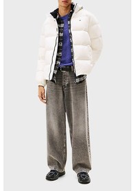 Resim Tommy Jeans Erkek Mont Dm0dm19786 Ybl Beyaz Beyaz 