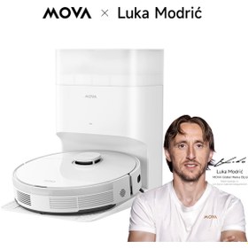 Resim Mova Mova S10 Plus Robot Süpürge, 7,000pa Vormax™ Emiş, Yükseltilebilir Tam Kauçuk Silindirik Fırça 