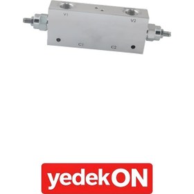 Resim Hidrolik Yük Tutma Valfleri - Çiftli - (Açık Merkez) - Pilot Oranı (8:1) - 
