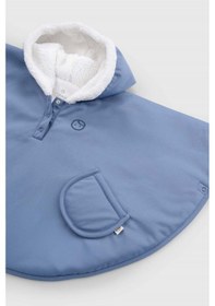 Resim Su Geçirmez Bebek Panço Mavi Yağmurluk Mavi 