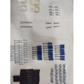 Resim Efendi Bebe 2 Kapılı Dolap Vida Paketi 