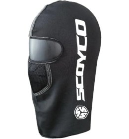 Resim Motosiklet Ve Bisiklet Balaklava Motor Termal Maske Yüz Koruma Siyah Siyah 