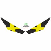 Resim Genel Markalar RKS R250 2023 UYUMLU FAR STİCKER X SARI Uyumlu 