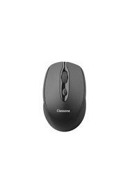 Resim Classone CBT10 Bluetooth + 2.4 Ghz Şarj Edilebilir Kablosuz Mouse - Siyah 