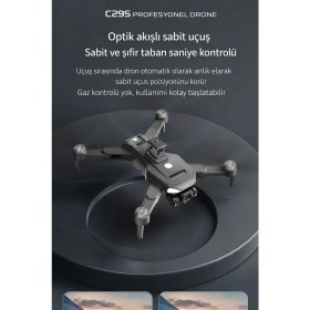 Resim Qifit C29S Profesyonel Drone Gps’li Optik Akış Sabitleme 4K Kamera Akıllı Uçuş Sistemi 