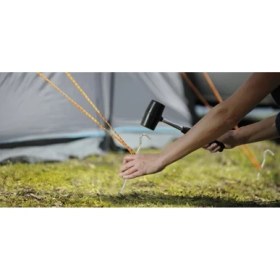 Resim Evolite Çelik Çadır Kazığı 20 cm 6 Adet %100 Çelik Bükülmeye Karşı Dayanıklı Aksesuar 