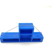 Resim Xuweiwei Mavi Seramik Açı Kesici Kaymaz Tutamak Ve Sivri Bıçak 