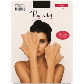 Resim Vizon / Mink Mat İnce Külotlu Çorap No:2 