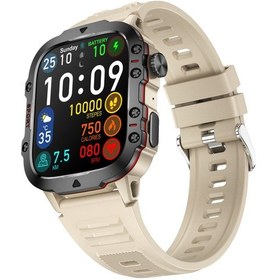 Resim Geeroyoo JZR GY 1.96in Kalp Atış Ölçer Bluetooth 100 Spor Modu IP68 Su Geçirmez Fitness Takipçi Erkek Ve Kadın Akıllı Bileklik Saat Akıllı Saat 