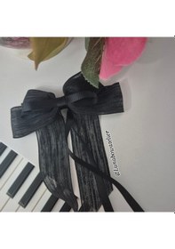 Resim Luna Noir Black Saç Tokası Siyah 
