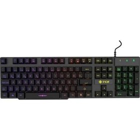 Resim INCA IKG-449 RAINBOW EFECT MEKANİK HİSLİ GAMING KLAVYE 