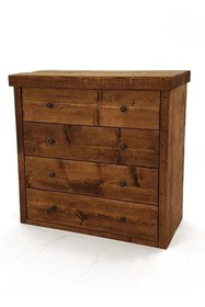 Resim Bamena Wood Kerm Ahşap Etejer 