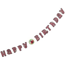 Resim Banner Uğur Böceği Happy Birthday 1,62M (467211582) 