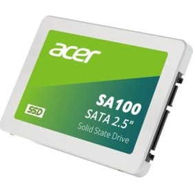 Resim Acer SA100 240GB 2.5 SSD Disk SATA III 560MB-500MB/S Okuma Hızı ve 250 MB/s Yazma Hızı 