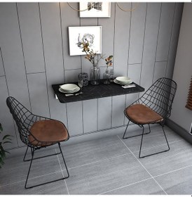 Resim Asratrend Duvara Monte Masa Çalışma Yemek Masası Duvardan Asra Trend Dmm-04 