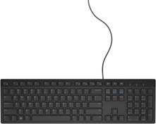 Resim KB216 580-ADHQ Multimedya Türkçe Kablolu Siyah Q Klavye Dell