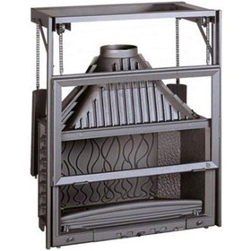 Resim Invıcta 900 Grande Vısıon Asansörlü Şömine Haznesi 6890-44 