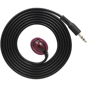 Resim Dofolink 1.5m Uzunlukta 38khz Uyumlu Siyah Ir Emiter Uzantı Kablosu, Dc3.5 Bağlantı, Akıllı Mobilya Ve Kontrol Cihazları İçin 