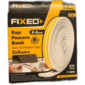 Resim Fixed Kapı Pencere Bandı 2x3 Metre 9/6 mm 