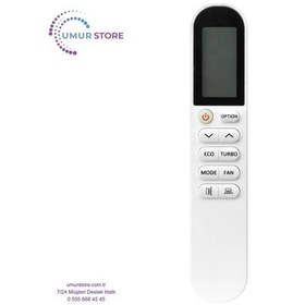 Resim Hantech Hnt-bn12vmcl/s Uyumlu Klima Kumandası 