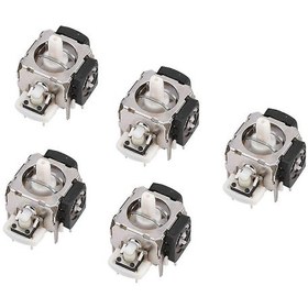 Resim Xbox 360 Kablosuz Denetleyici Uyumlu 5 Adet Analog Çubuk 3d Joystick Yedeği Newway 