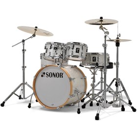 Resim Sonor AQ2 Studio Akustik Davul Seti (White Pearl) 