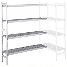 Resim Electrolux Professional Köşe Tip Etejer 373x2376 MM H=1700 MM ACS2372 