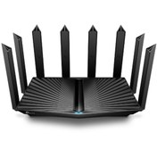 Resim Tp Link Archer AX95 AX7800 Tri Bant Wİ-Fi 6 Router Siyah TP-Link