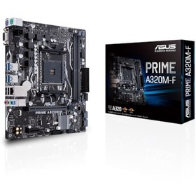 Resim Asus Prime A320M-F AMD A320 3200 MHz (OC) DDR4 Soket AM4 mATX Anakart 