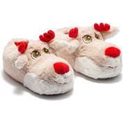 Resim Twigy Betty EE0571 Çocuk Hayvanlı Panduf Bej 30/35 Bej 