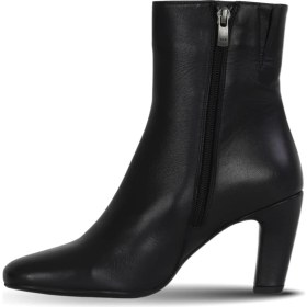 Resim Bueno Shoes Siyah Deri Kadın Topuklu Bot 39WB2998 39WB2998 