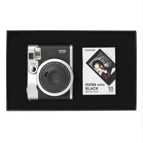 Resim İnstax Neo 90 Classic Siyah Fotoğraf Makinesi Siyah Special Box 